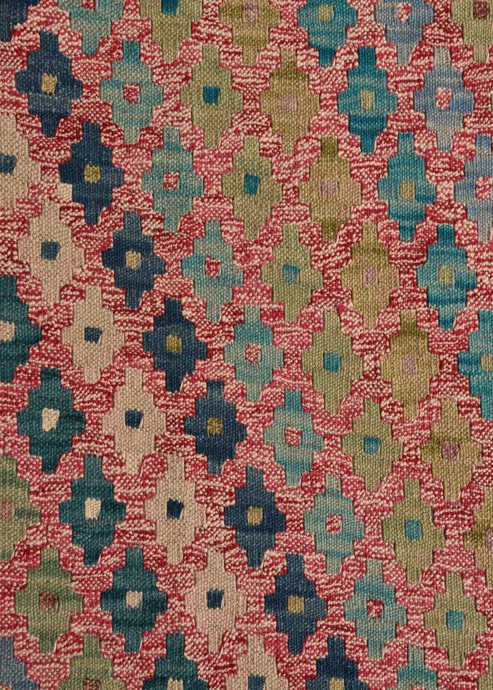 9' x 9' 3 Hand Woven Kilim Modern Wool Square Rug