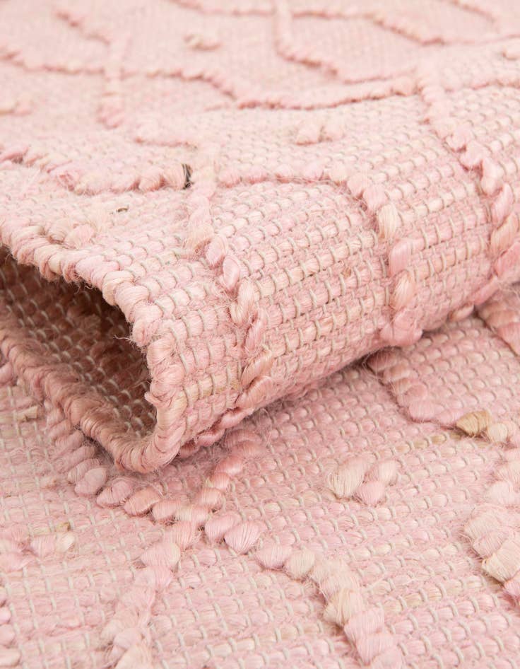 Detail image of 7' 10 x 7' 10 Hand Woven Larsa Jute Square Rug