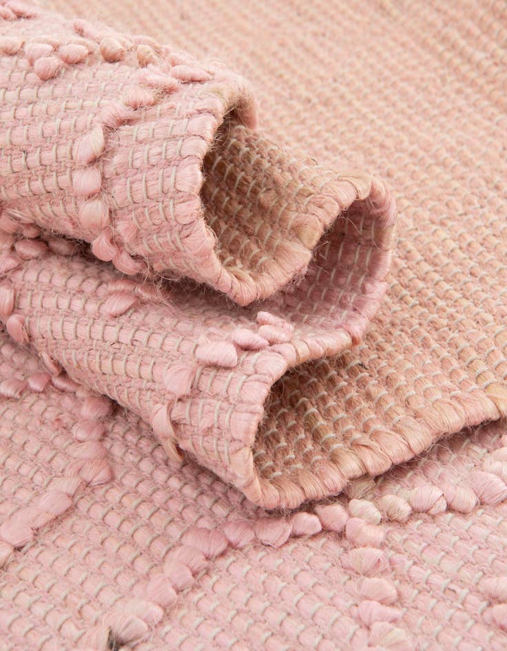 Detail image of 7' 10 x 7' 10 Hand Woven Larsa Jute Square Rug