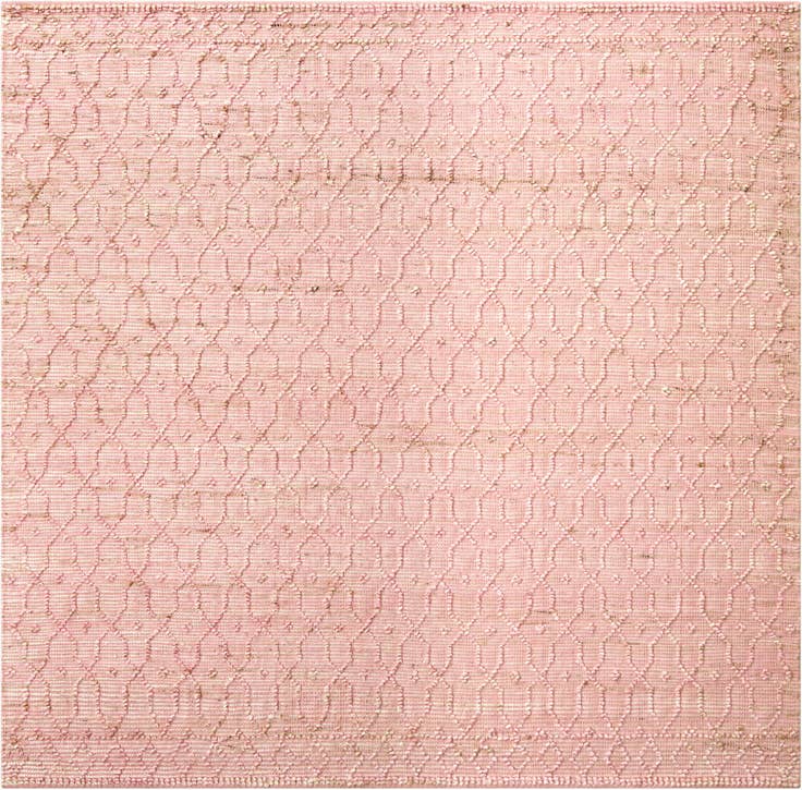 Detail image of 7' 10 x 7' 10 Hand Woven Larsa Jute Square Rug