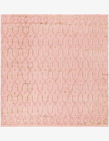 5' 3 x 5' 3 Hand Woven Larsa Jute Square Rug