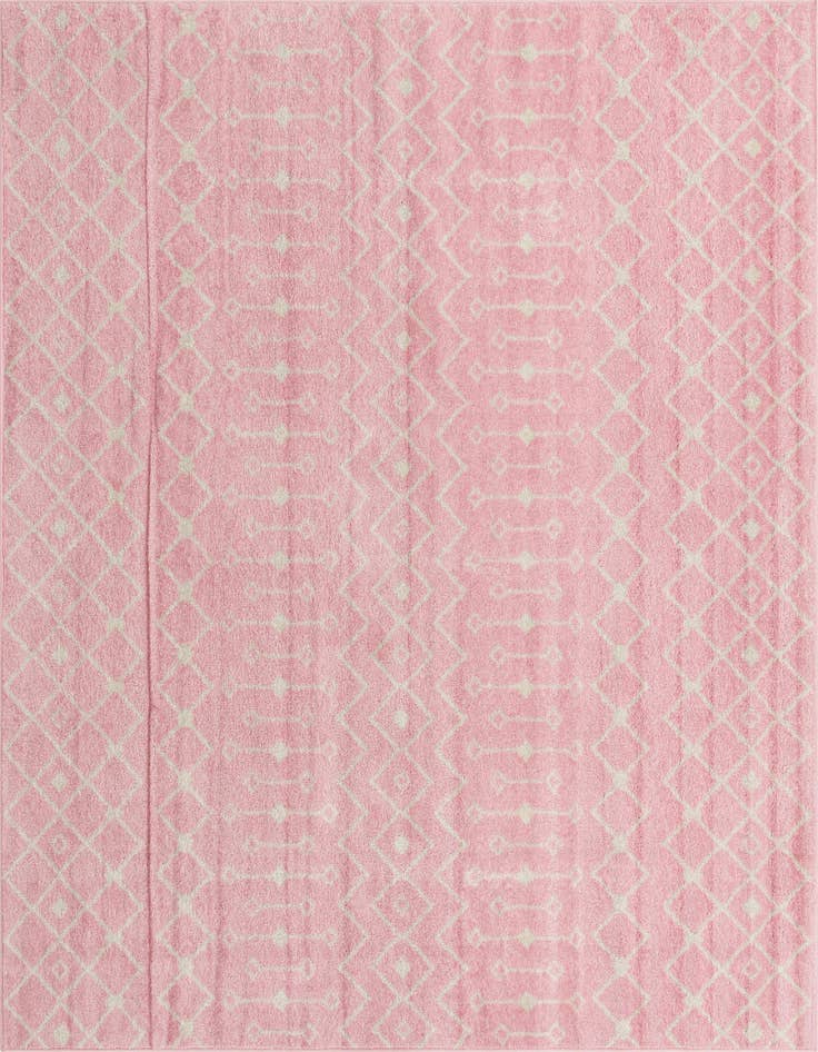 Detail image of 10' x 10' Moroccan Trellis Square Rug