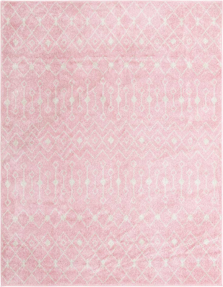 Detail image of 7' 10 x 7' 10 Moroccan Trellis Square Rug