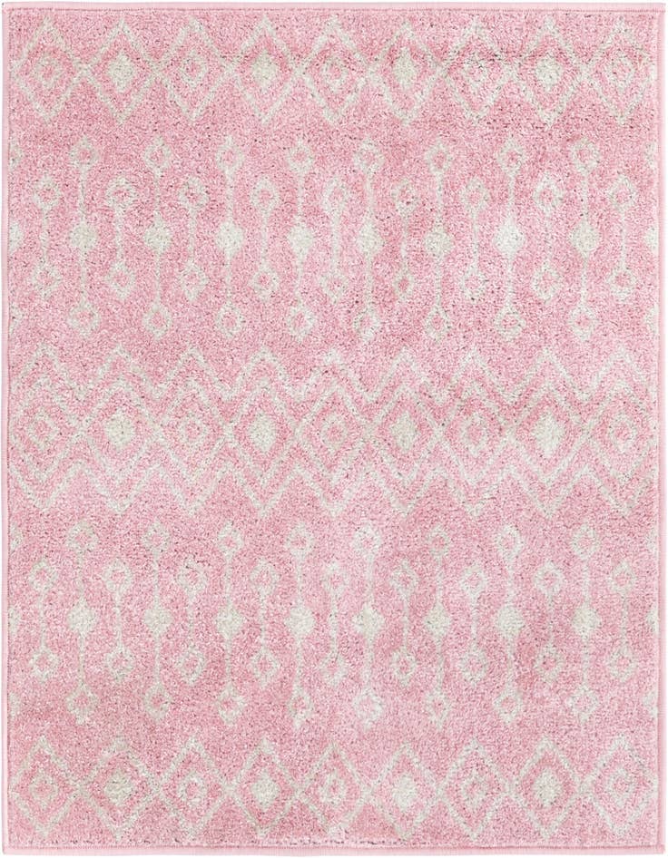 Detail image of 3' x 3' Moroccan Trellis Square Rug