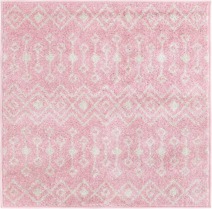 Vue détaillée : 95cm x 95cm Moroccan Trellis Tapis Carré