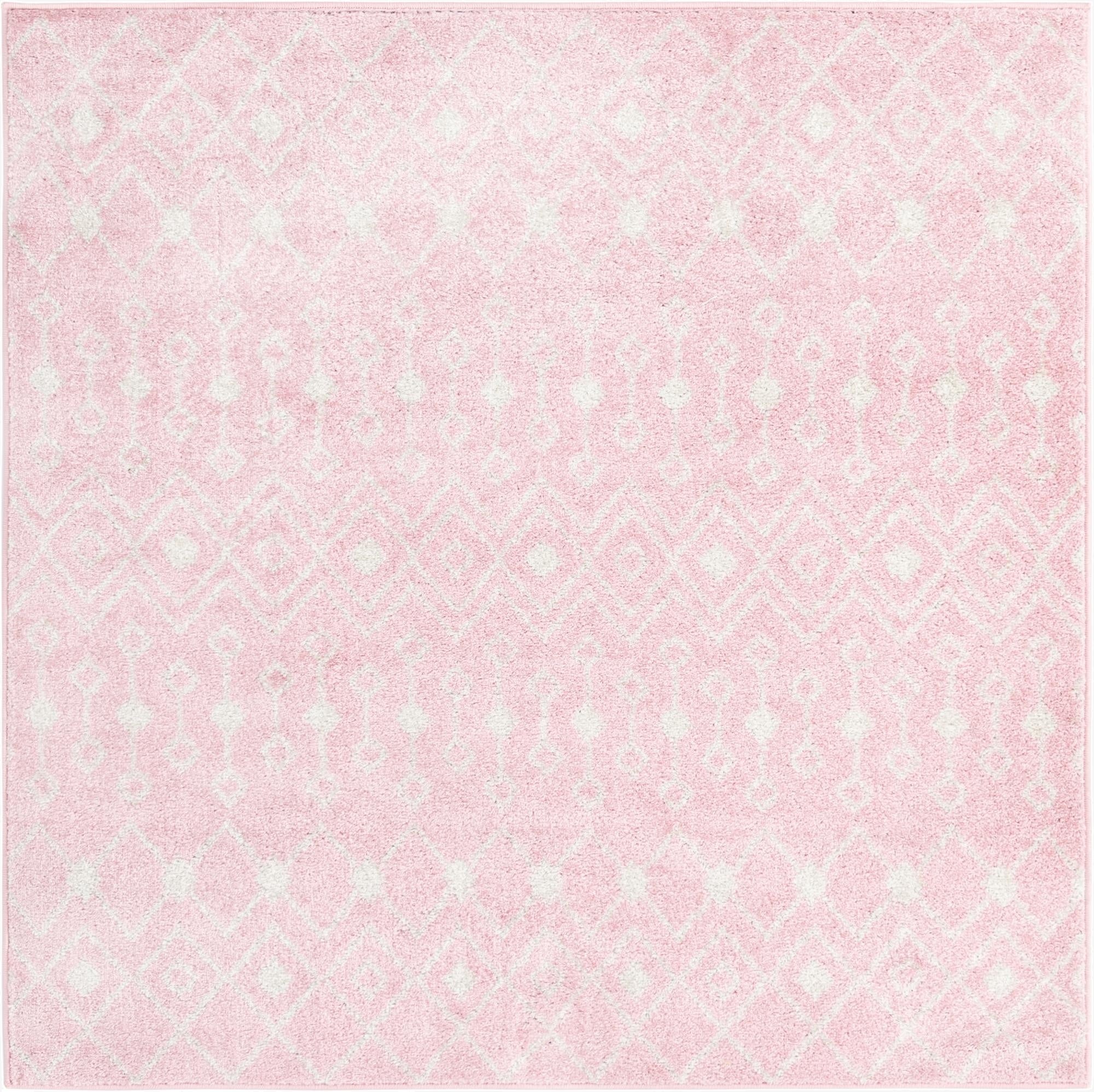 Primary image 5' 3 x 5' 3 Moroccan Trellis Square Rug