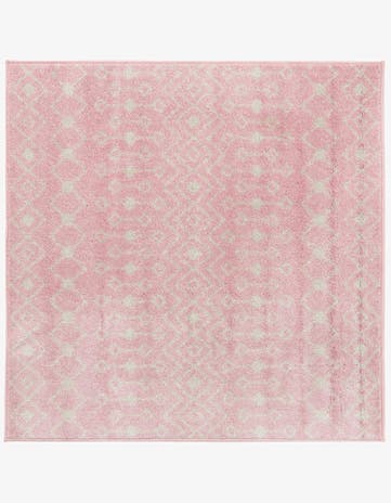 4' x 4' Moroccan Trellis Square Rug