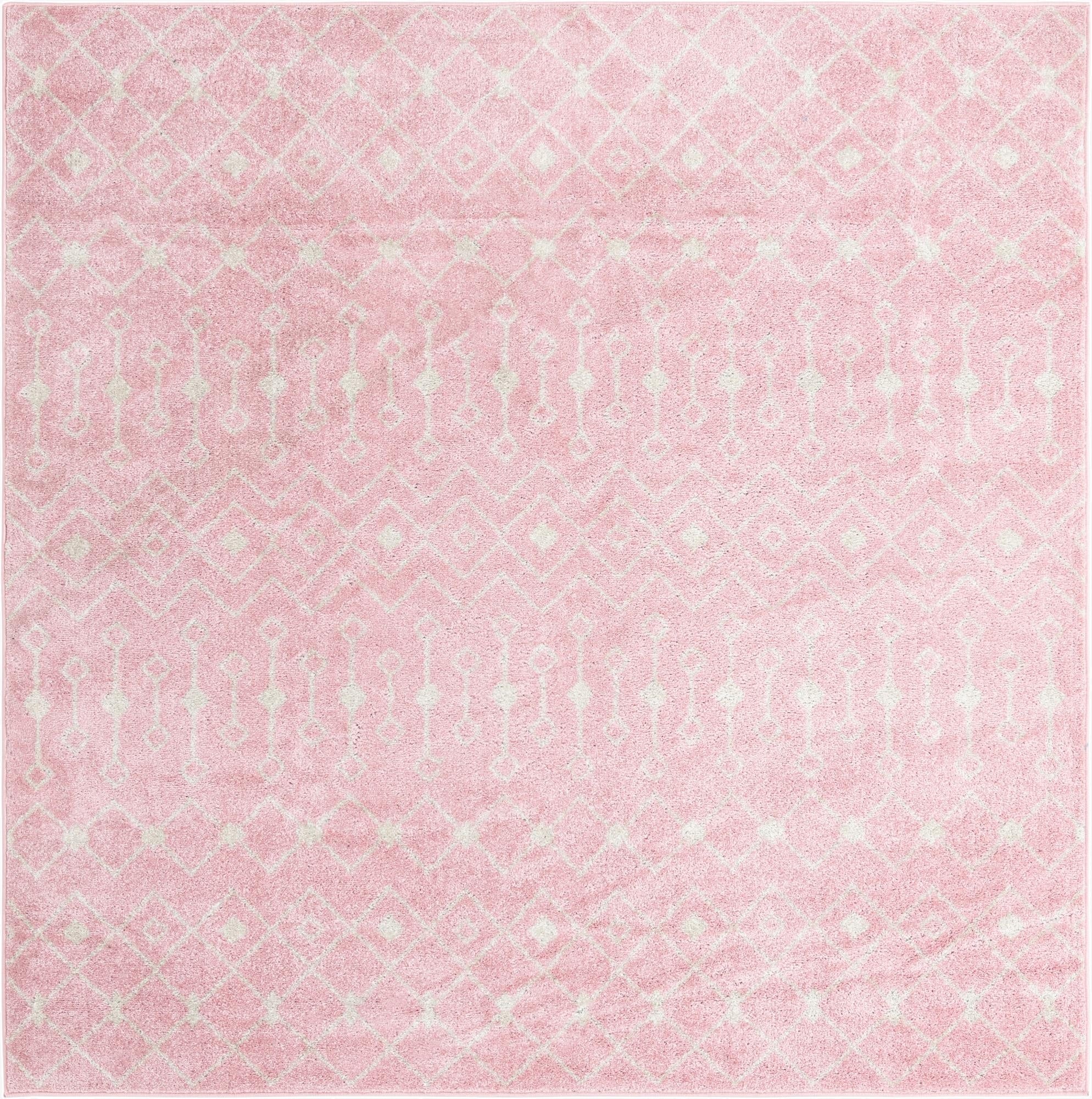 Primary image 7' 10 x 7' 10 Moroccan Trellis Square Rug