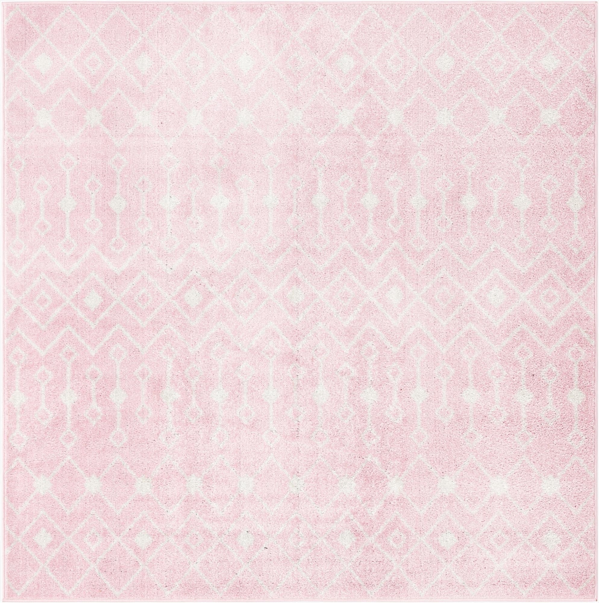 Primary image 6' x 6' Moroccan Trellis Square Rug