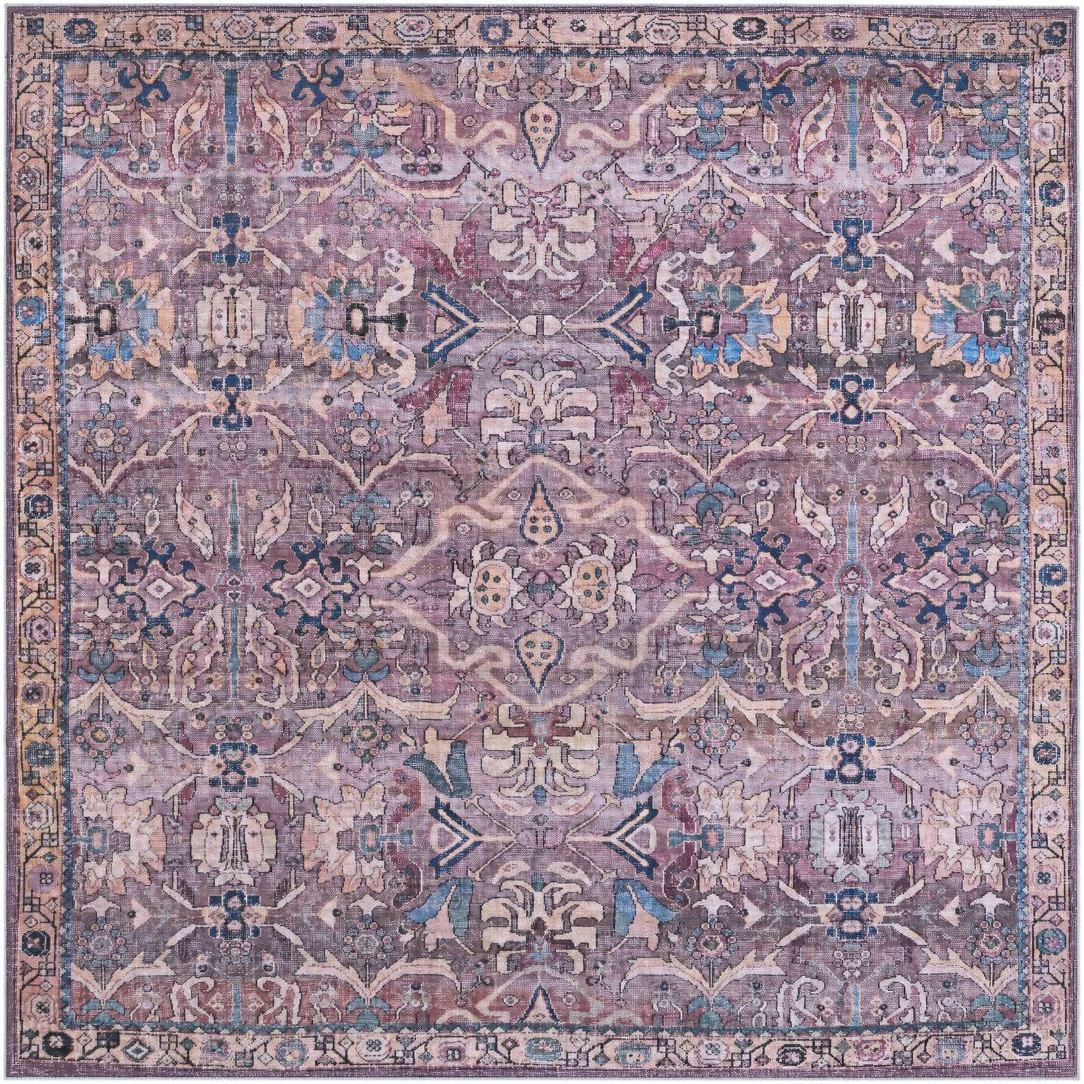 185cm x 185cm Nostalgia Tapis Carré