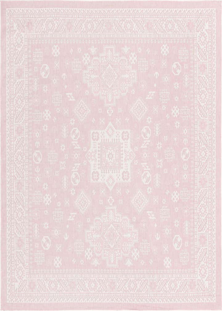 10' x 10' Easy-Clean Aztec Indoor / Outdoor Square Rug