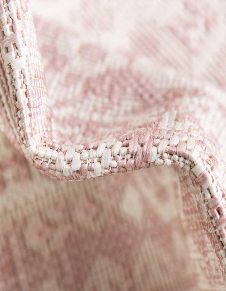 Detail image of 5' 3 x 5' 3 Easy-Clean Aztec Indoor / Outdoor Square Rug