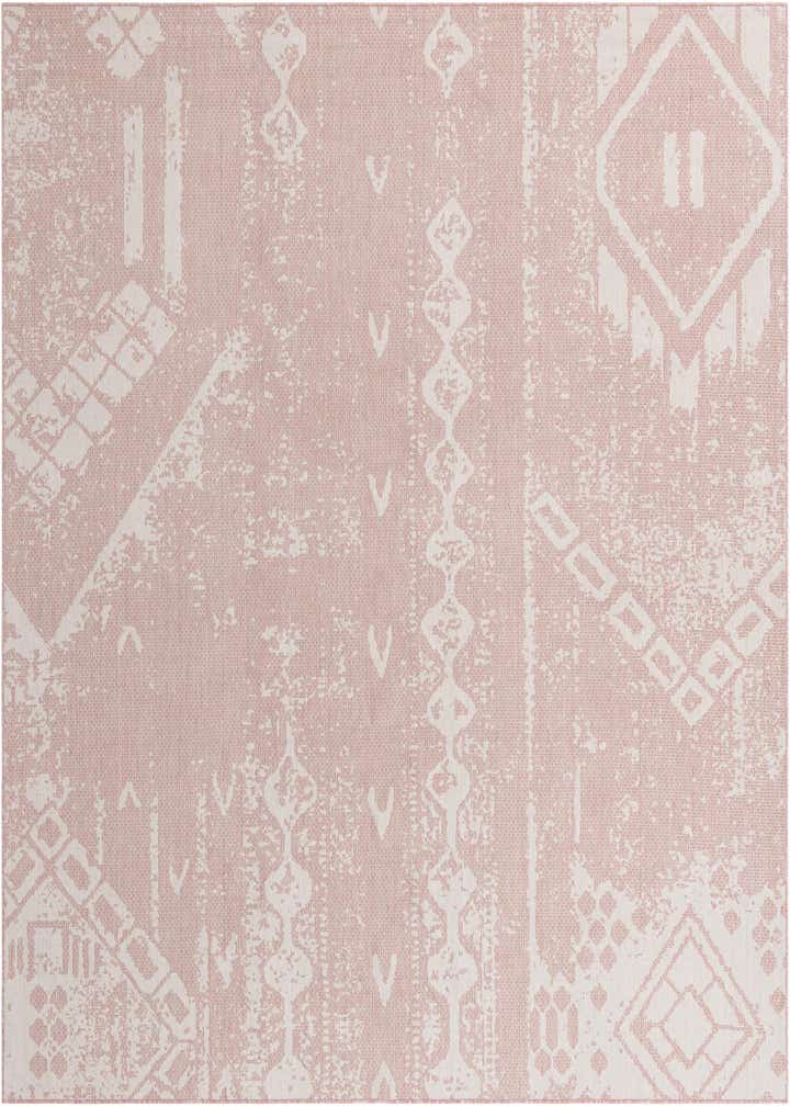 10' 8 x 10' 8 Easy-Clean Bohemian Indoor / Outdoor Square Rug