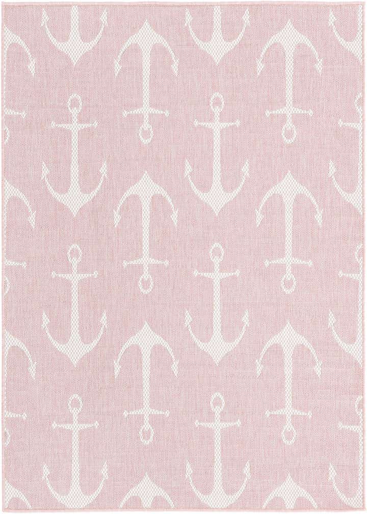 5' 3 x 5' 3 Easy-Clean Coastal Indoor / Outdoor Square Rug