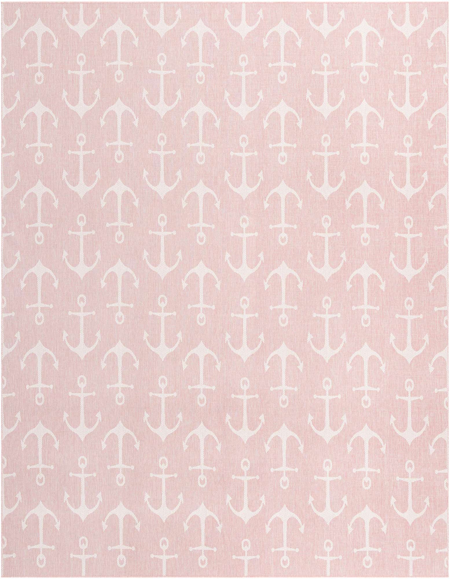 13' x 13' Easy-Clean Coastal Indoor / Outdoor Square Rug