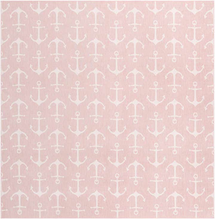 13' x 13' Easy-Clean Coastal Indoor / Outdoor Square Rug
