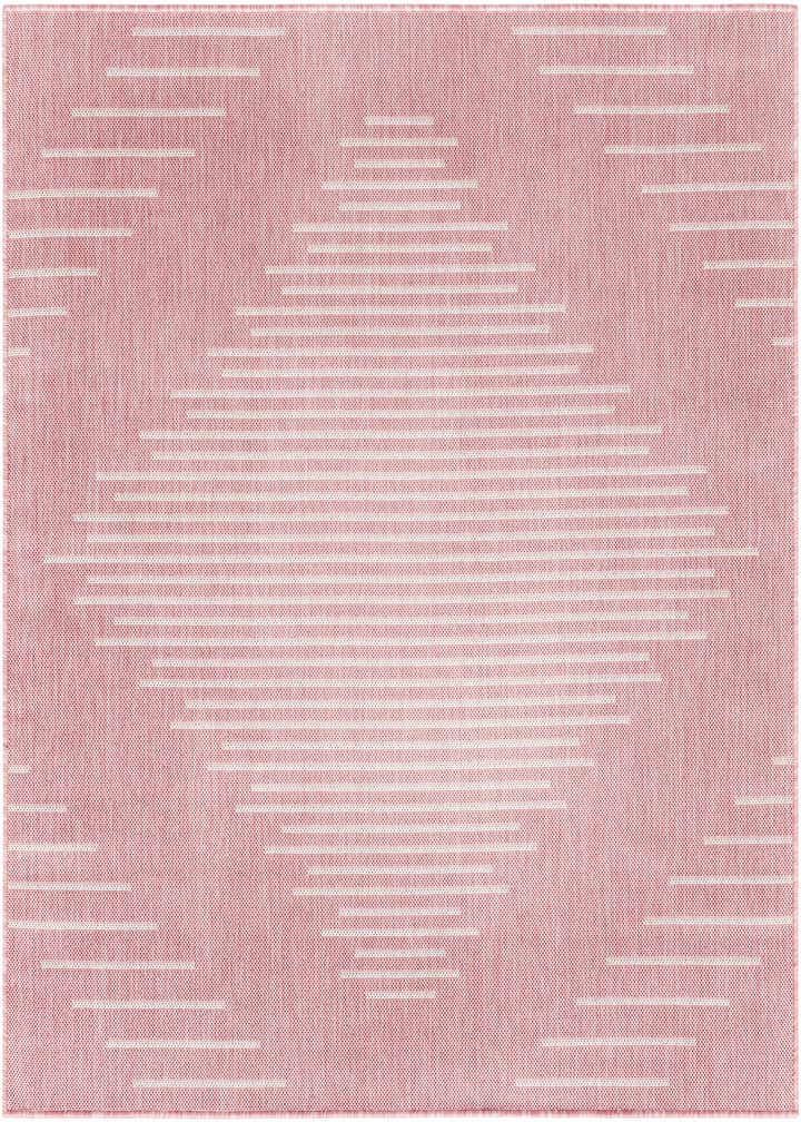 5' 3 x 5' 3 Easy-Clean Modern Indoor / Outdoor Square Rug