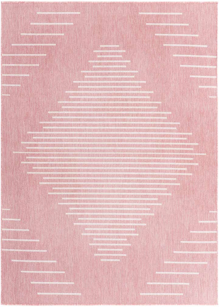 10' 8 x 10' 8 Easy-Clean Modern Indoor / Outdoor Square Rug