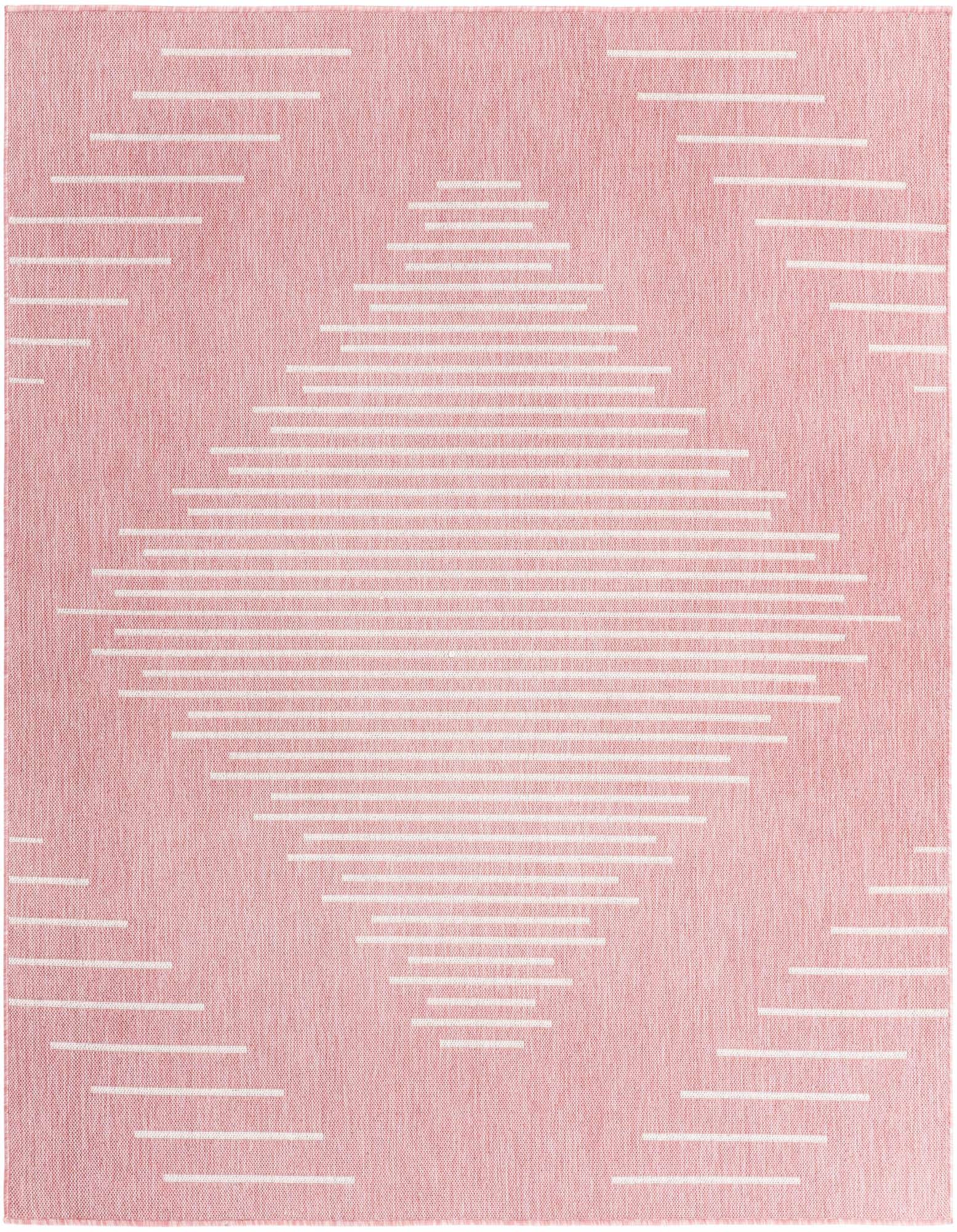 10' 8 x 10' 8 Easy-Clean Modern Indoor / Outdoor Square Rug