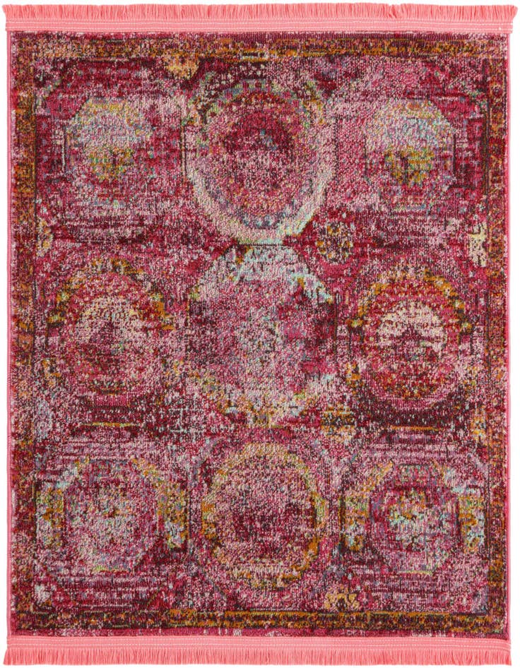 Detail image of 3' 3 x 3' 3 Santiago Square Rug