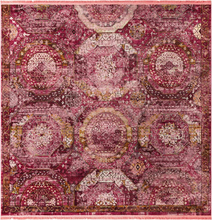 Detail image of 7' 10 x 7' 10 Santiago Square Rug
