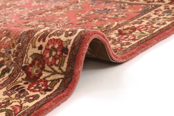 Detail image of 4' x 4' 2 Sarouk Square Rug