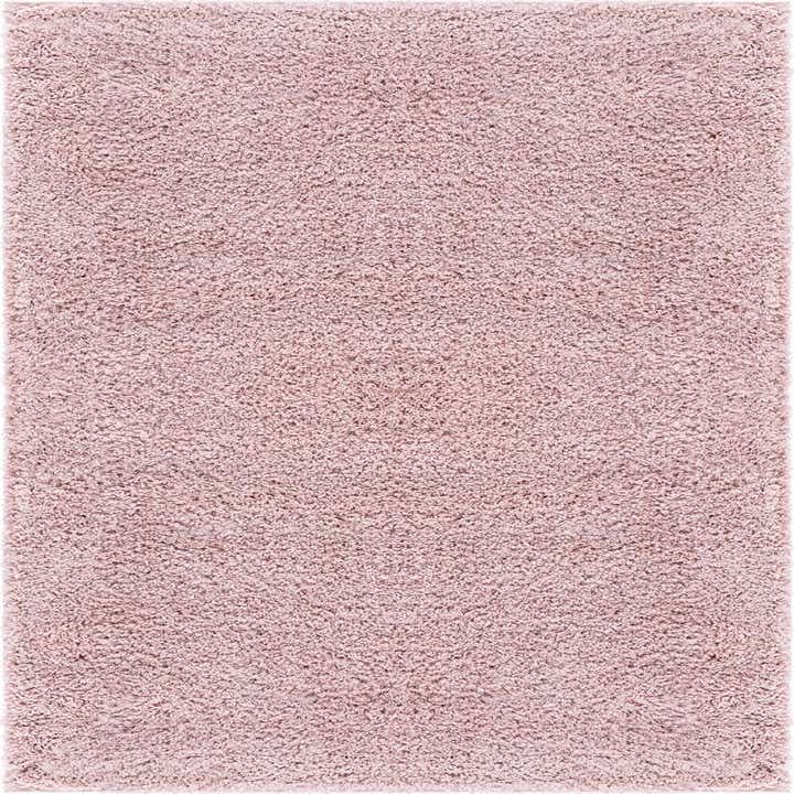 7' 10 x 7' 10 Soft Solid Shag Square Rug