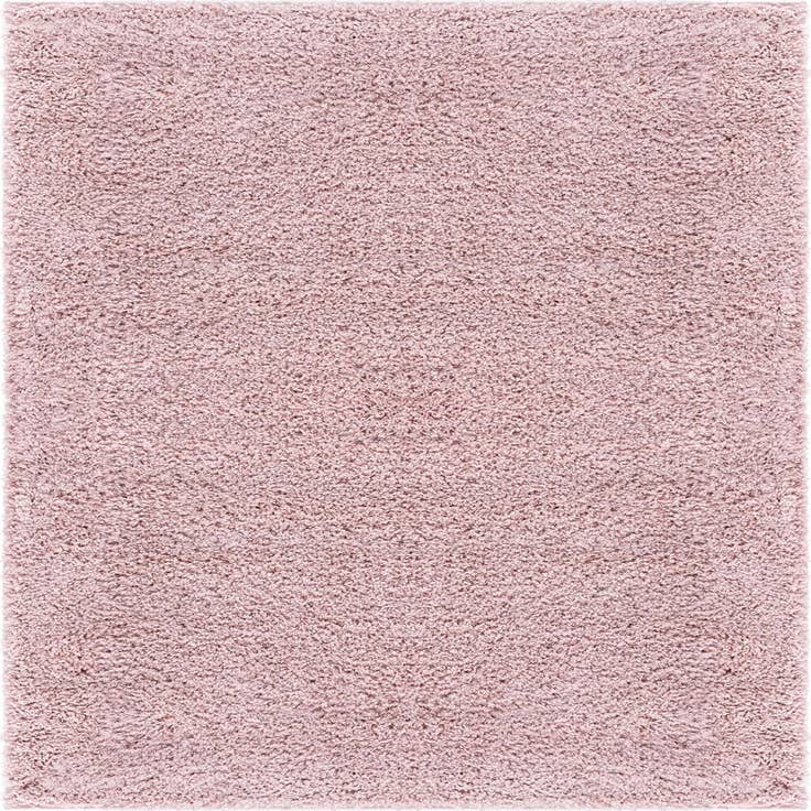 Detail image of 7' 10 x 7' 10 Soft Solid Shag Square Rug