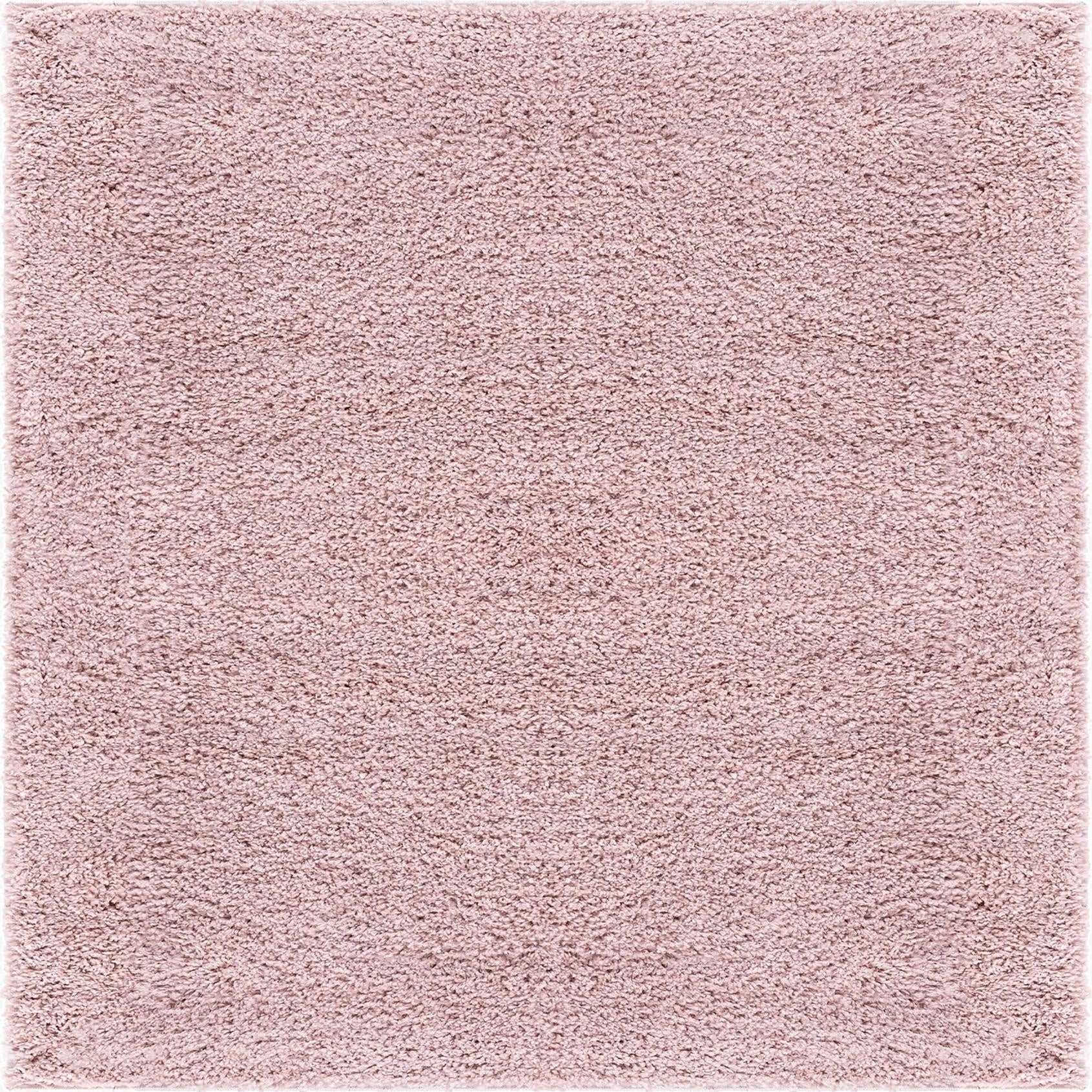 Primary image 4' x 4' Soft Solid Shag Square Rug