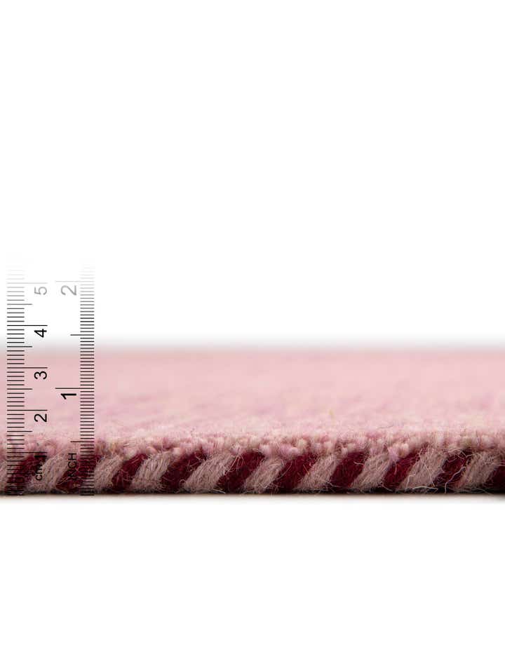 9' 10 x 9' 10 Hand Knotted Solid Gabbeh Wool Square Rug