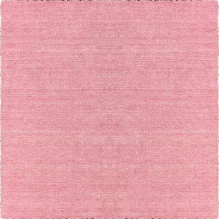 9' 10 x 9' 10 Hand Knotted Solid Gabbeh Wool Square Rug