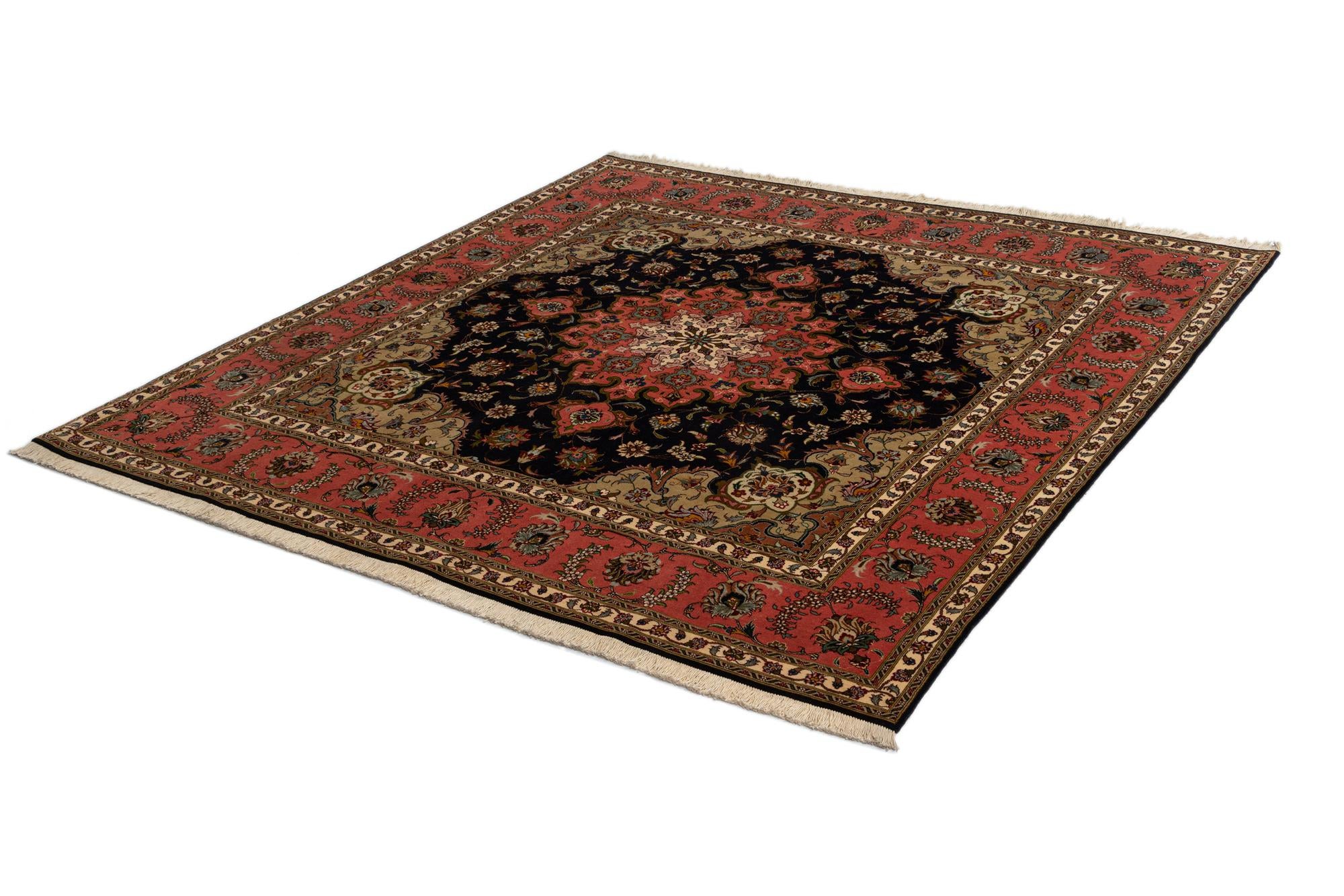 6' 8 x 6' 8 Tabriz Square Rug