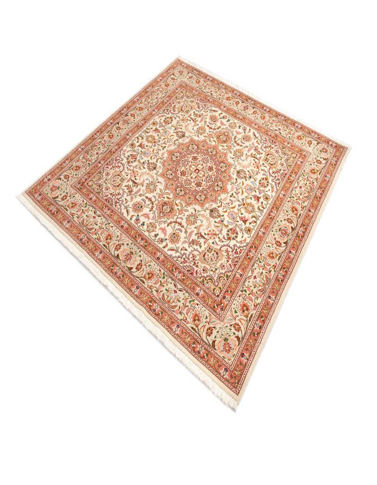 Detail image of 6' 6 x 6' 6 Tabriz Square Rug