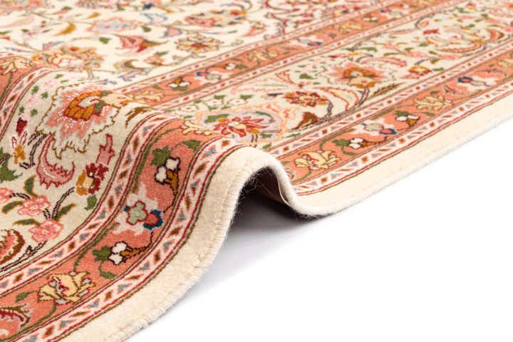 6' 6 x 6' 6 Tabriz Square Rug