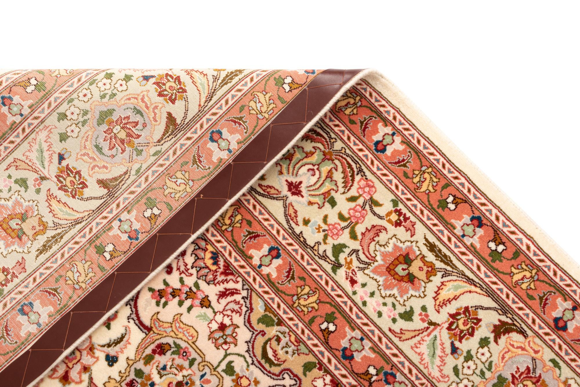 6' 6 x 6' 6 Tabriz Square Rug