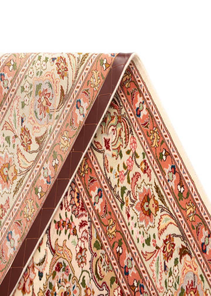 6' 6 x 6' 6 Tabriz Square Rug