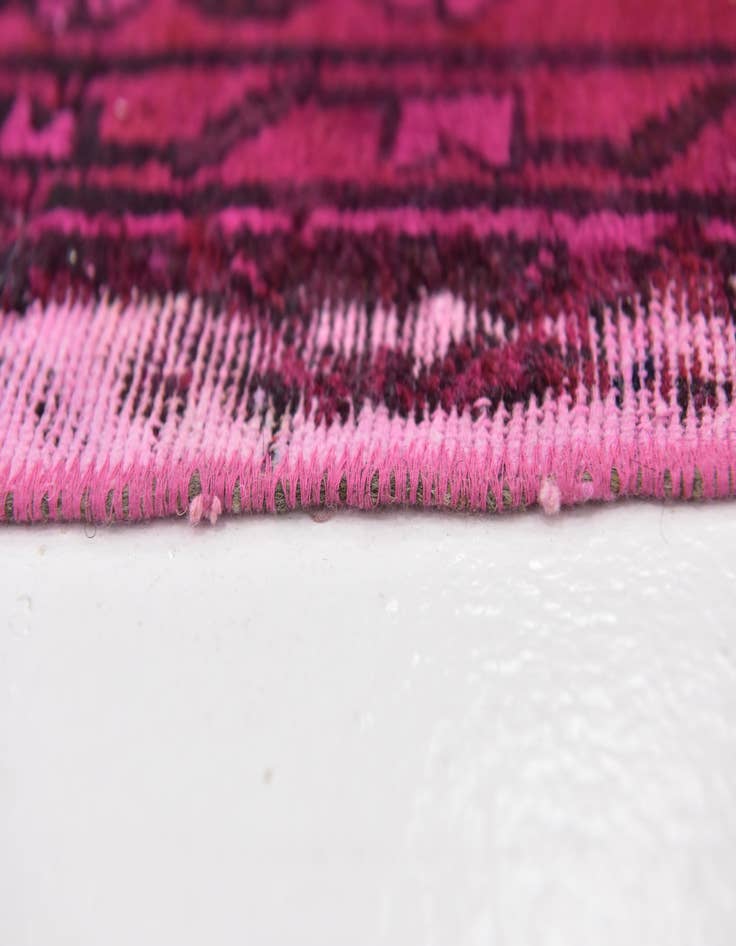 Detail image of 3' 2 x 3' 10 Hand Knotted Ultra Vintage Persian Wool Square Rug