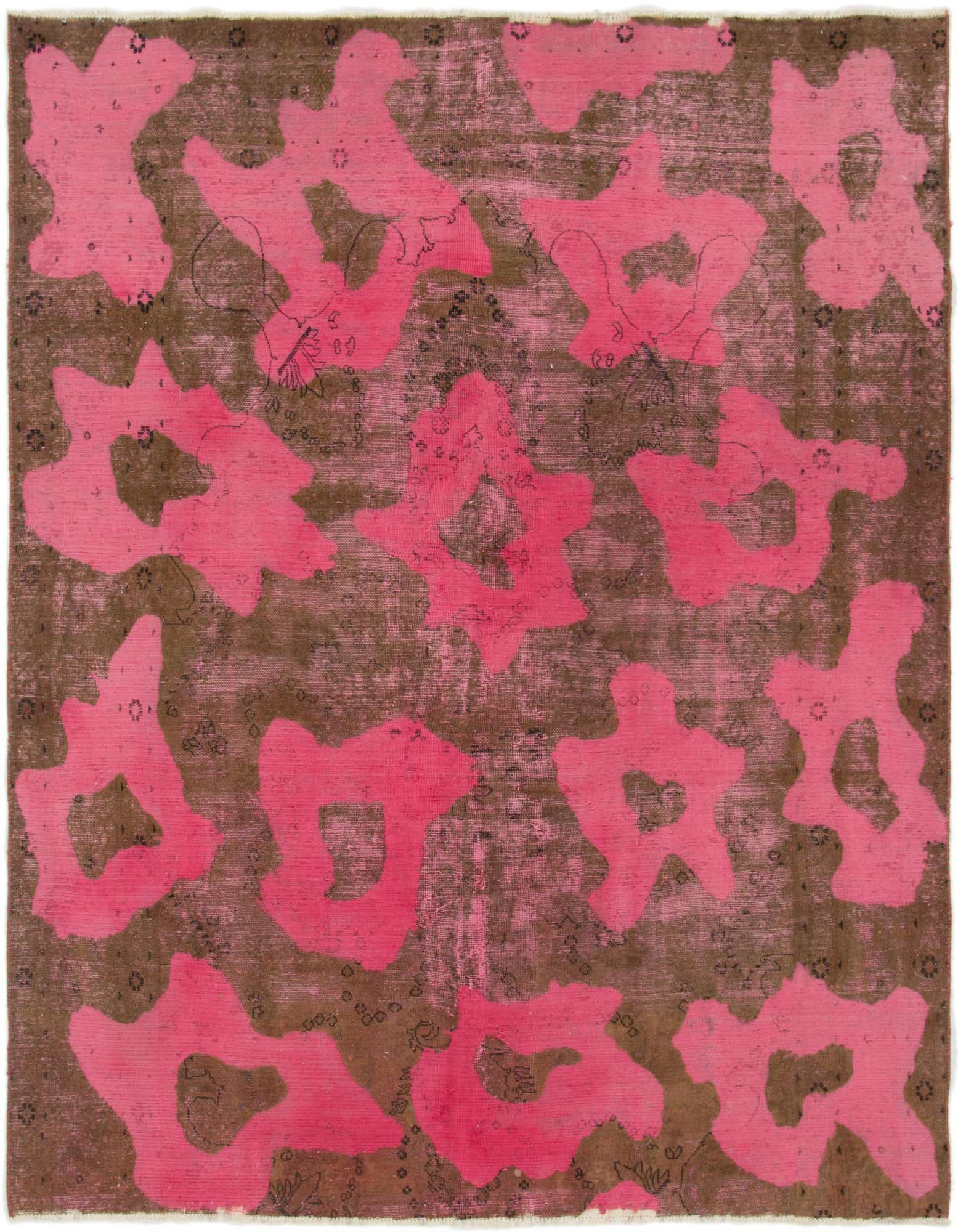 Primary image  7' 7 x 8' 6  Hand Knotted Ultra Vintage Persian Wool Square Rug