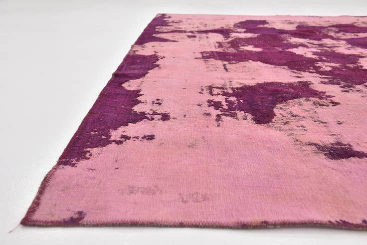 Detail image of 9' 2 x 10' 10 Hand Knotted Ultra Vintage Persian Wool Square Rug