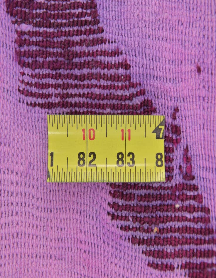 Detail image of 5' 10 x 6'  Hand Knotted Ultra Vintage Persian Wool Square Rug