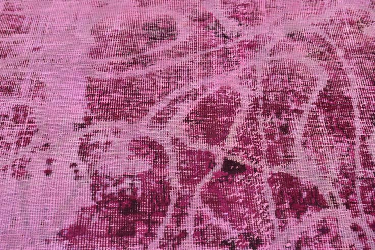 Detail image of 5' 3 x 6' 4 Hand Knotted Ultra Vintage Persian Wool Square Rug