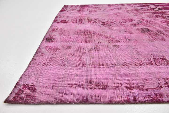 5' 3 x 6' 4 Hand Knotted Ultra Vintage Persian Wool Square Rug