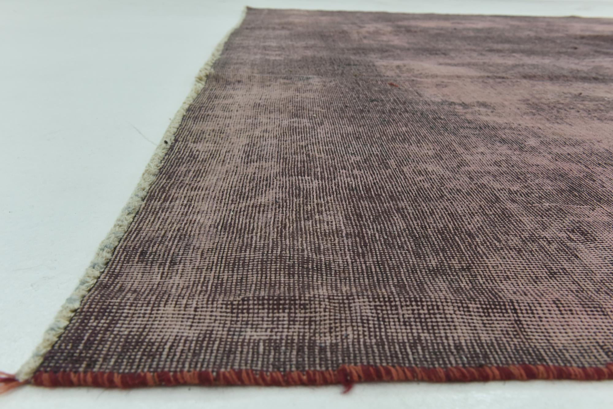 8' 9 x 9' 4 Hand Knotted Ultra Vintage Persian Wool Square Rug