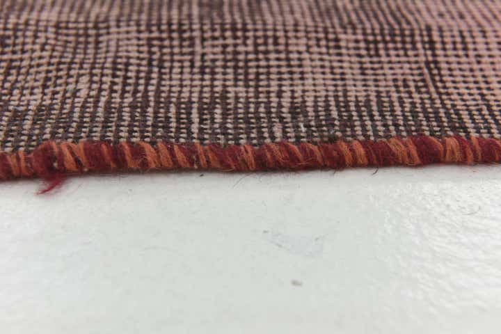 8' 9 x 9' 4 Hand Knotted Ultra Vintage Persian Wool Square Rug