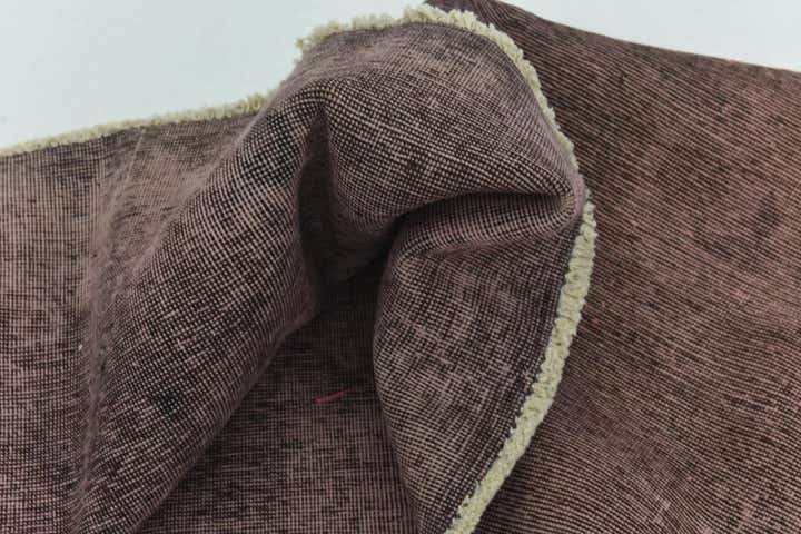 8' 9 x 9' 4 Hand Knotted Ultra Vintage Persian Wool Square Rug