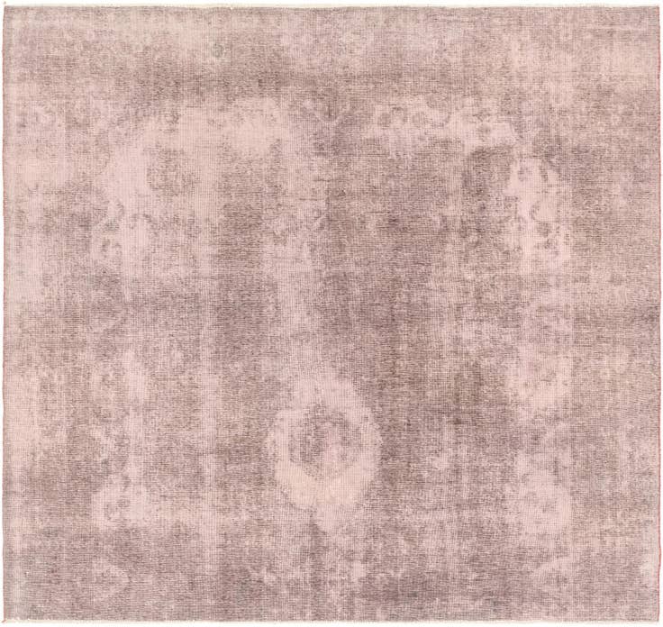 Detail image of 8' 9 x 9' 4 Hand Knotted Ultra Vintage Persian Wool Square Rug
