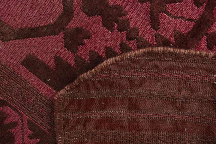 6' 3 x 7' 4 Hand Knotted Ultra Vintage Persian Wool Square Rug