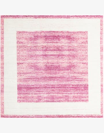 Jill Zarin Pink Uptown Yorkville Square Rug
