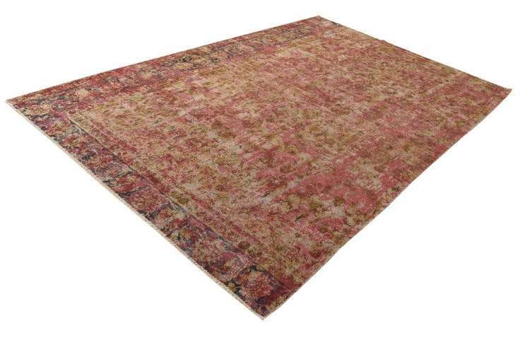 Detail image of 6' 3 x 10' 3 Hand Knotted Ultra Vintage Persian Wool Rug