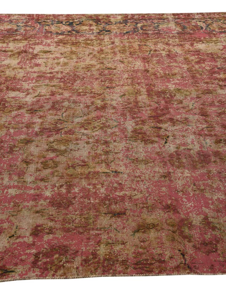 Detail image of 6' 3 x 10' 3  Hand Knotted Ultra Vintage Persian Wool Rug